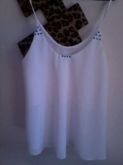 BLUSA BRANCA DE ALCINHA