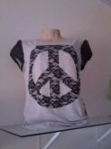 BLUSA CINZA COM DETALHES EM PAETE